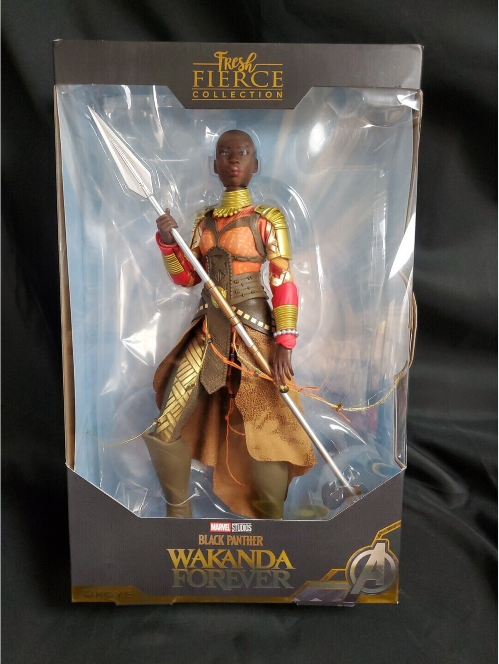 Marvel Black Panther Wakanda Forever Fresh Fierce Collection Okoye 11.5" Doll